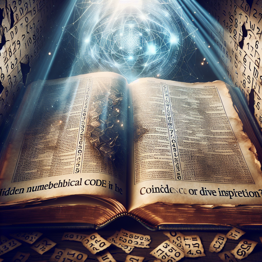 O Código Numérico Oculto na Bíblia: Coincidência ou Inspiração Divina?